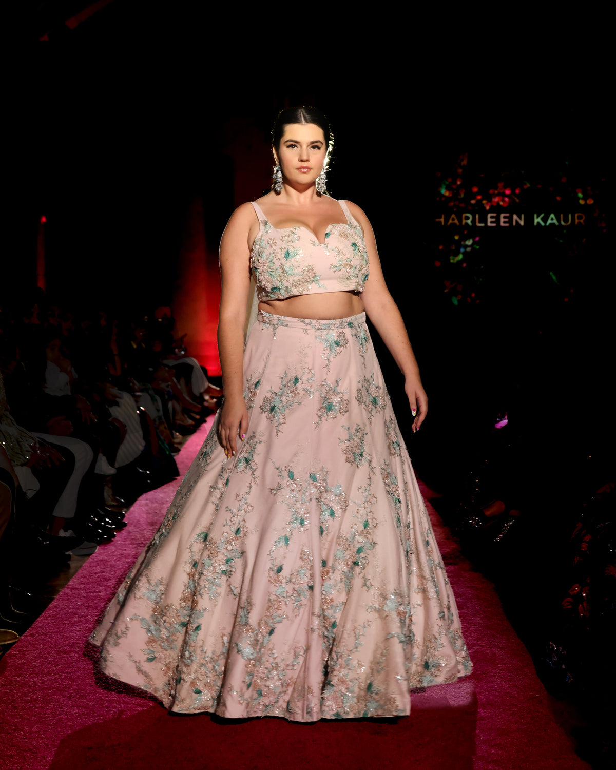 ALESSIA Mint and Blush Pink Bridal Lehenga Set