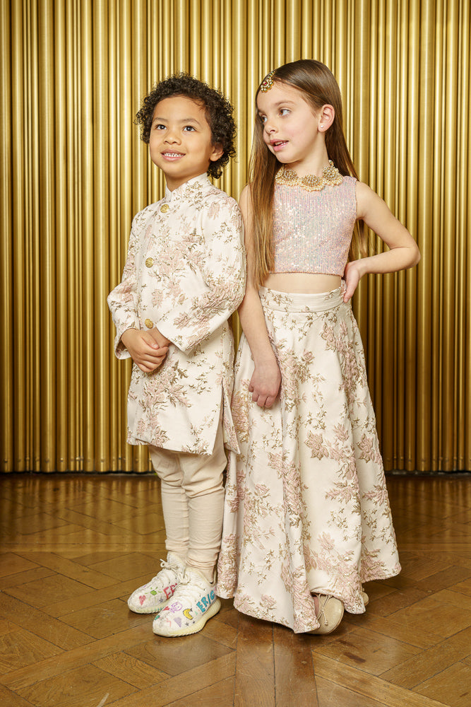 Designer Girls Lehenga Choli Semi-Stitched Ethnic Wear Kids Lehenga Festive  Wear | eBay
